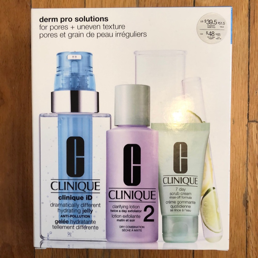 Derm pro solutions for pores & uneven texture set